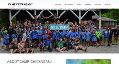 Desktop Screenshot of campchickagami.org