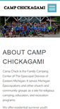 Mobile Screenshot of campchickagami.org